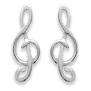 yzWG[EANZT[ A[WFgAO\L[boucles doreilles cle de sol en argent 925 femme
