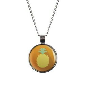 【送料無料】ジュエリー・アクセサリー ミレリーラスルクーオレンジロゴオレンジゴールドブロンズmylery raslecou avec motif ananas jaune orange logo argent ou bronze 28mm