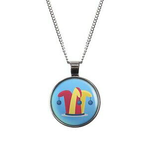 yzWG[EANZT[ n[NCX^[Vo[J[jouY}C[RA[mylery collier avec motif arlequin bonnet carnaval argent ou bronze 2