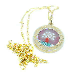 yzWG[EANZT[ [mKXKXy_g[Y~tBI[FlcBAmurano verre pendentif rose arbre de vie blanc rouge or millefiori venice