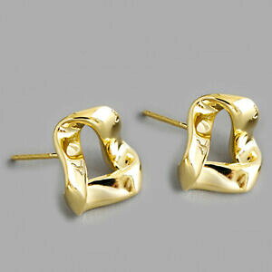 yzWG[EANZT[ S[hCOrEXcCXggCAOAVo[WG[boucles doreilles en or 18k mobius twisted triangle veritables bijoux argent925