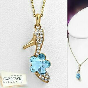 yzWG[EANZT[ nCq[y_glbNXcollier en alliage avec dore et fleur avec pendentif talon haut pour dame et cri