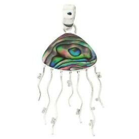 【送料無料】ジュエリー・アクセサリー メドゥーサパウアアワビスターリングシルバーペンダント57cm meduse paua abalone 925 pendentif en argent sterling