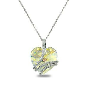 yzWG[EANZT[ I[{AXH[cn[glbNXChXtXL[aurore boreale volutes mon amour forever collier coeur fabrique wswarovski