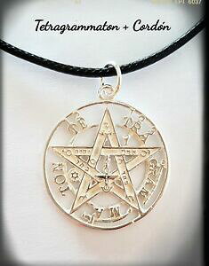 yzWG[EANZT[ egO}gy^OEBbJGpX[X^[OVo[tetragrammaton pentagram pagan wicca pendant eliphas levi 925 sterling silver