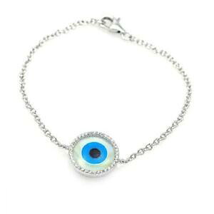 �y���������z�W���G���[�E�A�N�Z�T���[ �V���o�[�X�^�[�����O�u���X���b�g�o�b�h�A�C�u�����b�Nargent sterling bracelet w mauvais oeil breloque