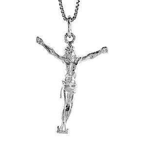 yzWG[EANZT[ Vo[X^[Oy_gCGXubNC^A`F[{bNXargent sterling pendentif jesus breloque, 18 italien boite chain