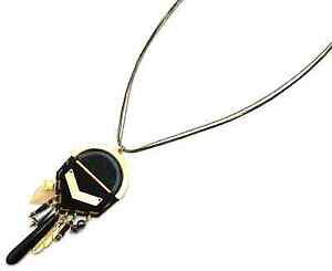 yzWG[EANZT[ \eB[RA[y_gV~U[ubNVFuS[h^cl1267f sautoir collier pendentif simili cuir noir et chevron metal dore av