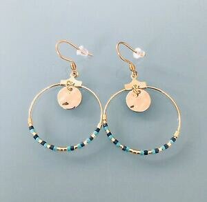 yzWG[EANZT[ GXjbNS[fNI[WG[ACfAS[hNI[S[hWG[creoles dorees ethniques, bijou femme, idee cadeau, creoles or, bijou or