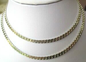yzWG[EANZT[ g`F[`F[bVwrtbgBe[WVo[collier chaine retro maille serpent plate bijou vintage couleur argent poli *533