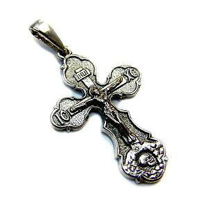 yzWG[EANZT[ CGXLXgA_X^[OVo[cross orthodox jesus christ crucifix amp; skull of adam sterling silver 925 54