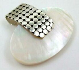 【送料無料】ジュエリー・アクセサリー シェルナチュラルマザージュエリースターリングシルバーnatural mother of pearl shell 925 sterling silver pendant women jewelry sa001