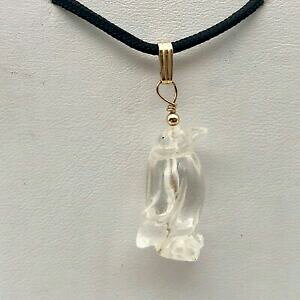 yzWG[EANZT[ S[hy_gNH[cgXyAgyMdarling quartz transparent pingouin avec 14k or rempli pendentif 509273qzg