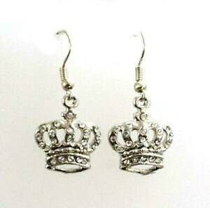 �y���������z�W���G���[�E�A�N�Z�T���[ �I���r�A�R���N�V�����g���V���o�[�g�����X�y�A�����g�N���E���K���X�Z�b�gthe olivia collection ton argente transparent ensemble de verre couronne forme