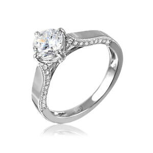 yzWG[EANZT[ Vo[X^[OGQ[WgOuAgJbgZ^[x[Wargent sterling fiancailles cz ring w 6mm 1 ctbrillant coupe centre cz beige