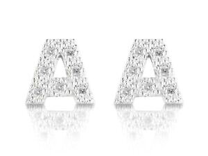 �y���������z�W���G���[�E�A�N�Z�T���[ �I���b�L�[�j���^�C�j�c�B�A�[���A���W�F���g�R���p���F�W���R�j�`�E�X���y���morecchini lettera iniziale a argento 925 con pave zirconi chiusura perno mm 6