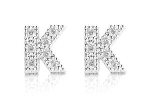 �y���������z�W���G���[�E�A�N�Z�T���[ �I���b�L�[�j���^�C�j�c�B�A�[���A���W�F���g�R���p���F�W���R�j�`�E�X���y���morecchini lettera iniziale k argento 925 con pave zirconi chiusura perno mm 6