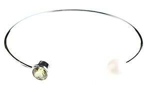yzWG[EANZT[ Vo[X^[O~[g[bphybgzCgp[uXbgargent sterling 6mm europeenne chaton rond peridot amp; blanc perle bracelet