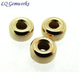 �y���������z�W���G���[�E�A�N�Z�T���[ �C�������O�S�[���h�p�[�����b�V���[50 boucle doreille 14k or rempli 4mm rondelle perles