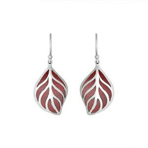 yzWG[EANZT[ Vo[X^[OCOR[argent sterling boucles oreilles avec corail ae6252cr