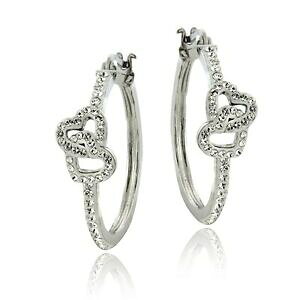 yzWG[EANZT[ XtXL[NX^_un[gCOcristal double coeur boucles doreilles avec elements swarovski