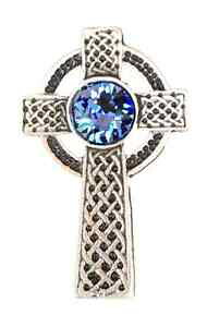 yzWG[EANZT[ NX^Tt@CAXYNXu[`medieval croix broche fait main de etain anglais avec saphir cristal