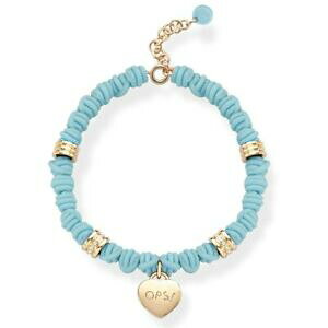 yzWG[EANZT[ IuWFNgub`mfBVR[NIZXeIWikI[{ops object bracciale donna nodi opsbr460 silicone cuore celeste originale nuovo