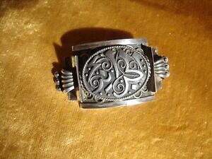 yzWG[EANZT[ p`Vo[u[`A[fRu[`ancienne broche en argent poinconne artdeco old silver brooch