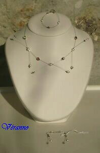 yzWG[EANZT[ }GAparure etincelle enfant blanc, cristal marea demoiselle dhonneur