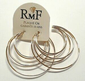 �y���������z�W���G���[�E�A�N�Z�T���[ �u�[�N���h���C���A���V�G�����f���v���[�N�N���I�[���t�B���Xboucle doreille ancien modele plaque or creole 4 fils