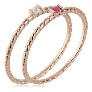 �y���������z�W���G���[�E�A�N�Z�T���[ �h�b�s�I�A�l�b���h�i�������[�g�A���W�F���g���[�~�V���Adoppio anello donna morellato 1930 argento 925 rose 3 misure 12 14 16