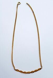 yzWG[EANZT[ bLBe[WlbNXjolie collier vintage plaque or av27