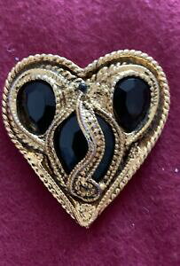 �y���������z�W���G���[�E�A�N�Z�T���[ ���B���e�[�W�n�[�g�V�F�C�v�u���[�`broche vintage forme de coeur