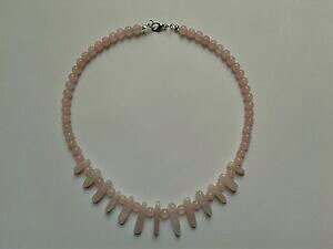 yzWG[EANZT[ sNNH[clbNXi`p[rW[y_gcollier quartz rose perle naturelle bijou cadeau femme amour paix pendentif