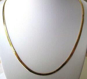 �y���������z�W���G���[�E�A�N�Z�T���[ �l�b�N���X���B���e�[�W�W���G���[�`�F�[���t���b�g���b�V���J���[�S�[���hcollier chaine bijou vintage annee 70 maille plate couleur or top qualite 248