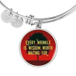 �y���������z�W���G���[�E�A�N�Z�T���[ �X�`�[���S�[���h�T�[�N��every wrinkle is sagesse worth attente pour acier inoxydable ou 18k or cercle