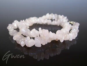 yzWG[EANZT[ p[lbNXNH[c[Y`bv~[gobNBe[WZ`[gcollier perle quartz rose chips 10 12 mm baroque vintage 47 cm