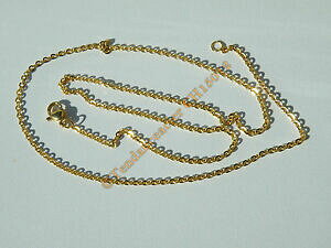 yzWG[EANZT[ `FCRA[R[gZ`WZbVS[fbLS[hCILV_uX`[chaine collier courte 51 cm maille jaseron dore plaque or acier