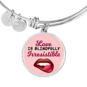 �y���������z�W���G���[�E�A�N�Z�T���[ ���u���b�Z�[�W�T�[�N���u���X���b�gamour message cadeau amour is blindfully irresistible cercle bracelet inoxydable