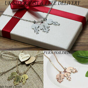 �y���������z�W���G���[�E�A�N�Z�T���[ �p�[�\�i���C�Y�l�b�N���X�V���o�[�W���G���[���b�Lpersonnalise 3 enfants enfant fille garcon collier bijoux argent plaque or