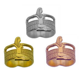 【送料無料】ジュエリー・アクセサリー ローズゴールドエジプトイシスパトロネスマジックリングrose gold pltd silver 925 egyptian isis goddess patroness nature magic ring