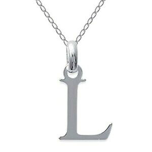 yzWG[EANZT[ Vo[ACfAcollier initiale lettre l en argent 925 longueur 45cm ou 50cm idee cadeau