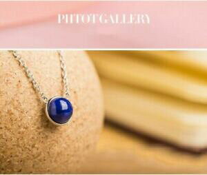 yzWG[EANZT[ V[gy_eB[ysXYVo[X^[O}bVtVvcollier court pendantif perle lapis lazuli argent sterling massif 925 simple cy9