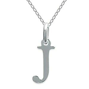 yzWG[EANZT[ Vo[ACfAcollier initiale lettre j en argent 925 longueur 45cm ou 50cm idee cadeau