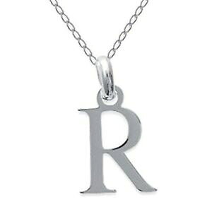 yzWG[EANZT[ Vo[ACfAcollier initiale lettre r en argent 925 longueur 45cm ou 50cm idee cadeau