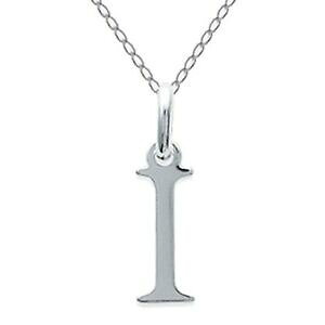 yzWG[EANZT[ Vo[ACfAcollier initiale lettre i en argent 925 longueur 45cm ou 50cm idee cadeau