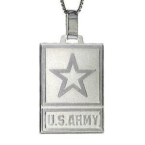 �y���������z�W���G���[�E�A�N�Z�T���[ �V���o�[�X�^�[�����O�A�����J�y���_���g�u�����b�N�C�^���A�C�^���Aargent sterling u s armee pendentif breloque,fabrique en italie,18 italien