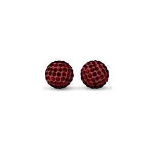 yzWG[EANZT[ WGRhNX^{[fBXRCOXJ[bgOi_jewelco london 9ct or cristal boule disco boucles doreilles grenade ecarlate