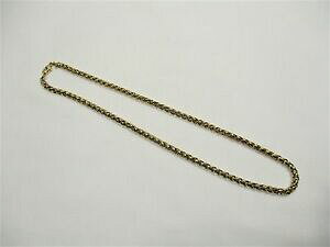 yzWG[EANZT[ ^h[|CRrW[`F[RG[bijou chaine collier en metal dore poincon