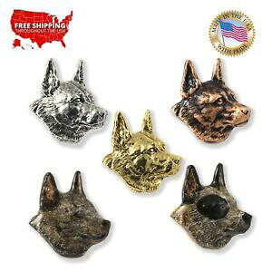 yzWG[EANZT[ NGCeBus[^[I[XgAyscreative pewter designs australian cattle dog lapel pin or magnet, d014